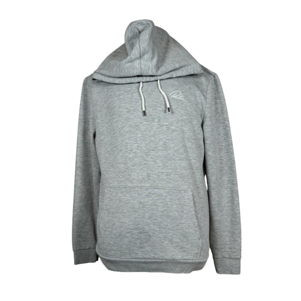 River Island Gray Marl Hoodie Sweatshirt Men’s Size Medium M USED